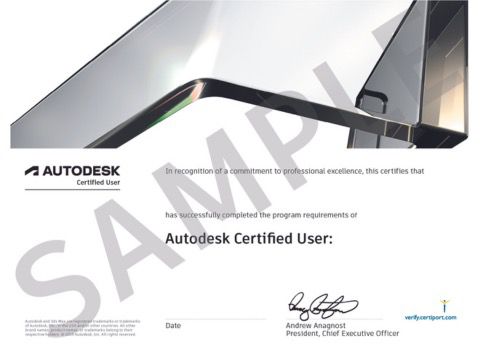 Autodesk Certification