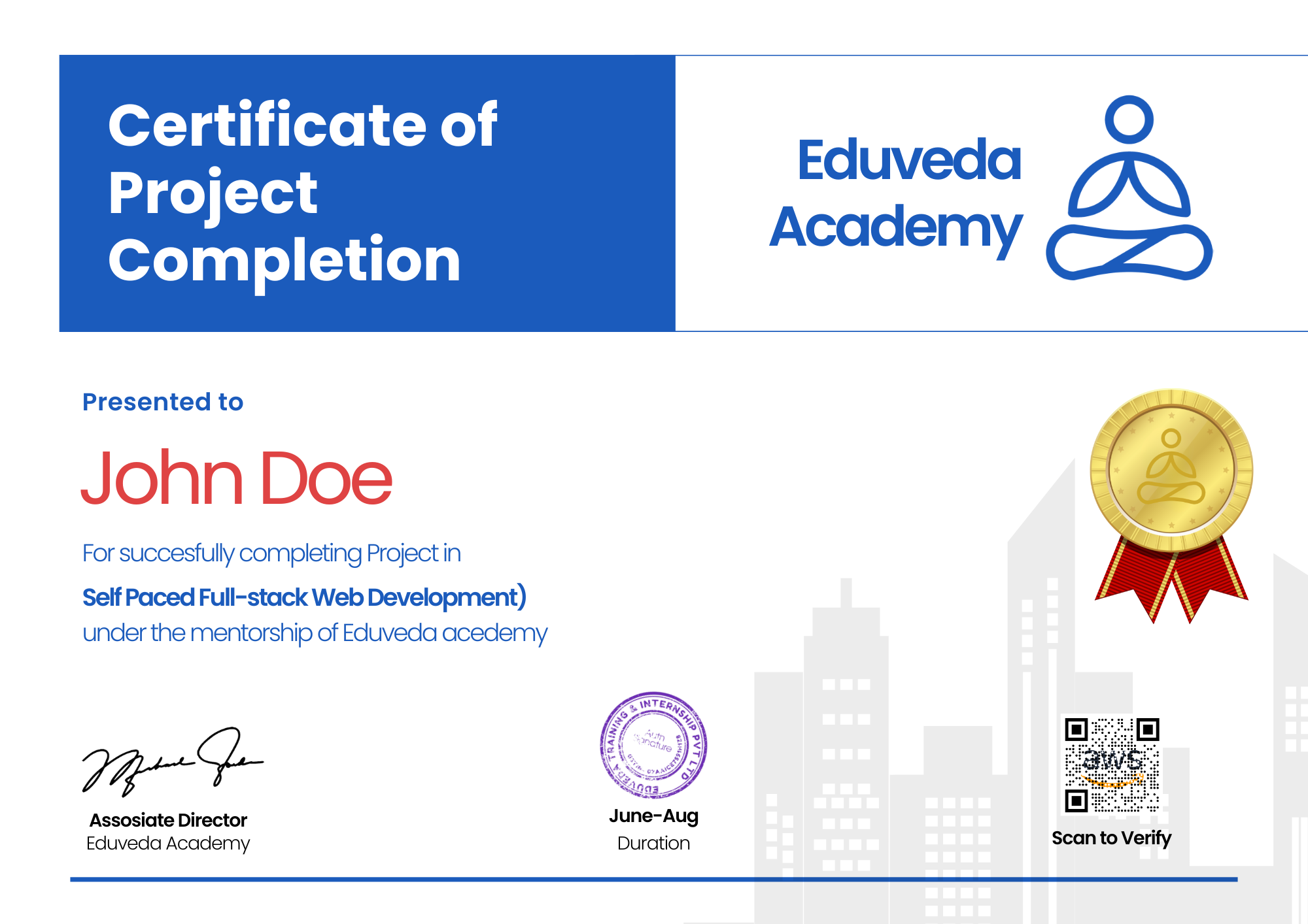 Project Certificate